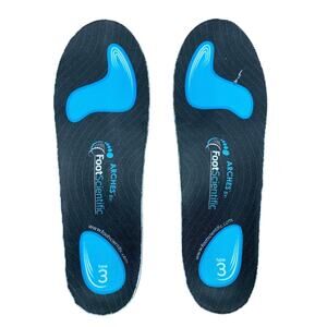 Foot Scientific Women 12 Men 10 Type 3 High Arch Orthotic Cavovarus Shoe Inserts